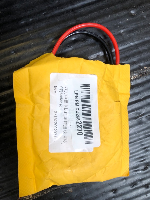 Photo 1 of WESE XT60 to Anderson Adapter Cable, Multifunctional Copper Silica Gel High Low Temperature Resistance XT60 Connector Plug for BAFANG BBSHD Center Drive Motor