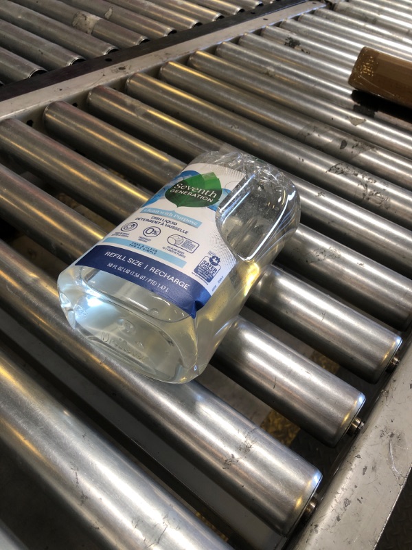 Photo 1 of SEVENTH GENERATION DISHWASH LIQ FREE & CLEAR, 50 OZ, PK- 3