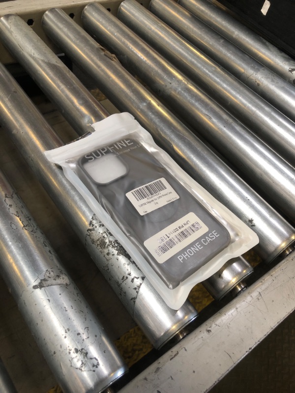 Photo 1 of SUPFINE Magnetic for iPhone 16 Pro Max Case (Compatible with MagSafe) (Military Grade Drop Protection) Slim Translucent Matte Shockproof with Anti-Fingerprint Phone Case, Gray