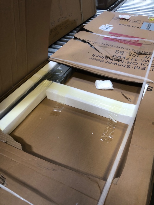 Photo 1 of Shower Doors, Frameless Shower Door 44-48" W x 72" H, Double Sliding with 5/16'' (8mm) Clear Tempered Glass for Bathroom