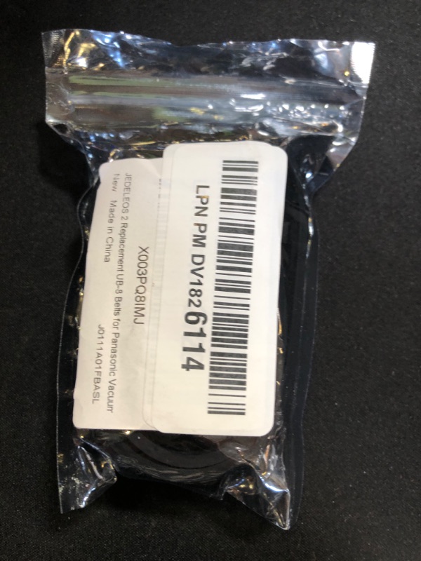 Photo 1 of replaceable UB-8 belts for panasonic vacuum