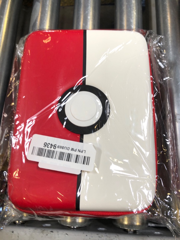 Photo 1 of tombert Carrying case for PTCG Trading Cards, Hard-Shell Storage Box fits Magic MTG and PTCG, Holds 800+ red&white (RED&WHITE-XL)