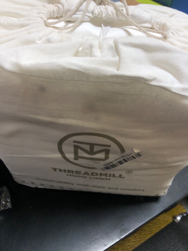 Photo 1 of Threadmill Supima Luxury Cotton Sheets - California King, 1000 Thread Count Sateen Weave, 4 Pc Set, Deep Pocket, Hotel White