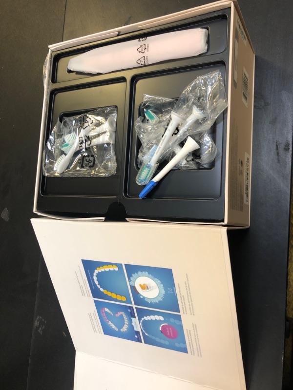 Photo 1 of Philips Sonicare DiamondClean Smart 9700 Electric Toothbrush, Sonic Toothbrush with App, Pressure Sensor, Brush Head Detection, 5 Brushing Modes and 3 Intensity Levels, Rosegold, HX9957/81
