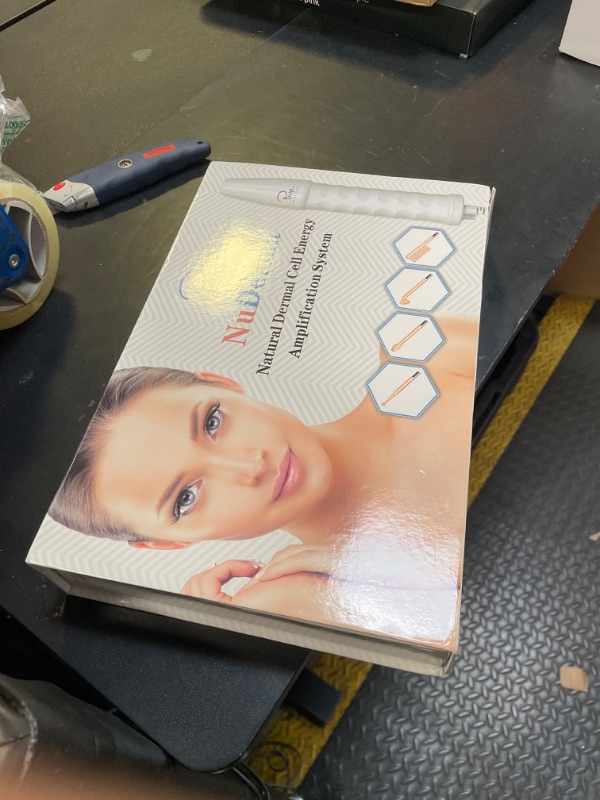 Photo 1 of NuDerma Handheld Skin Therapy Wand Machine w/Neon – Anti-Aging - Skin Tightening - Wrinkle Reducing - Dark Circles – Clarifying - Hair & Scalp Stimulator