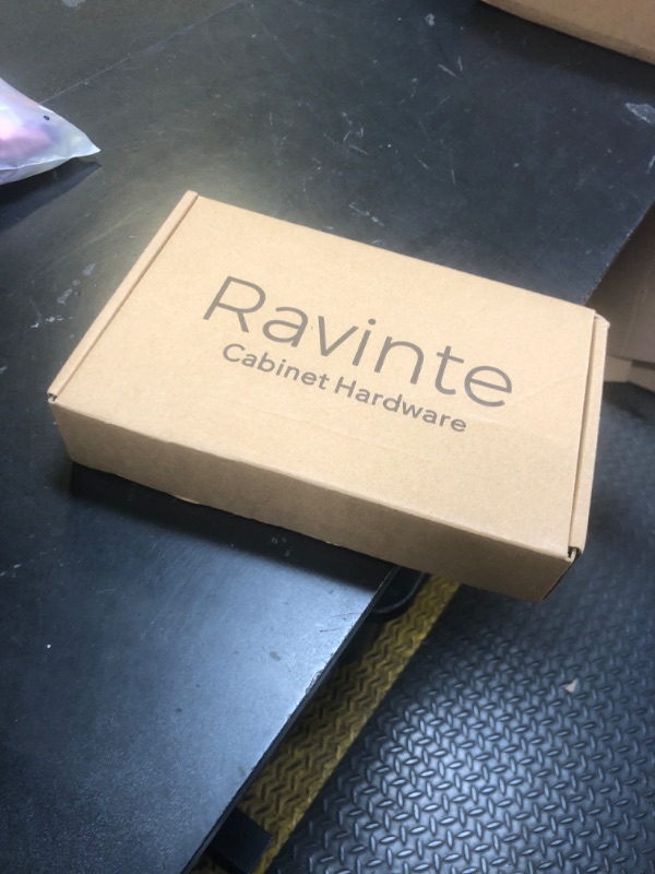 Photo 1 of Ravinte 20 Pack Solid 3-3/4 Inch Kitchen Cabinet Handles Matte Black Cabinet Pulls Black Drawer Pulls Kitchen Hardware Handles for Cupboard Drawer