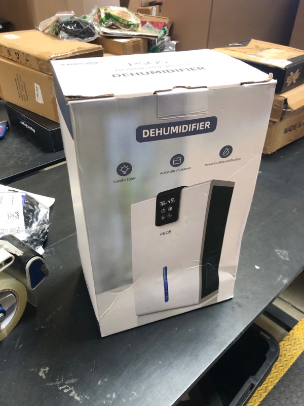 Photo 1 of Dehumidifier, Dehumidifier for Home, 7 Colors LED Light