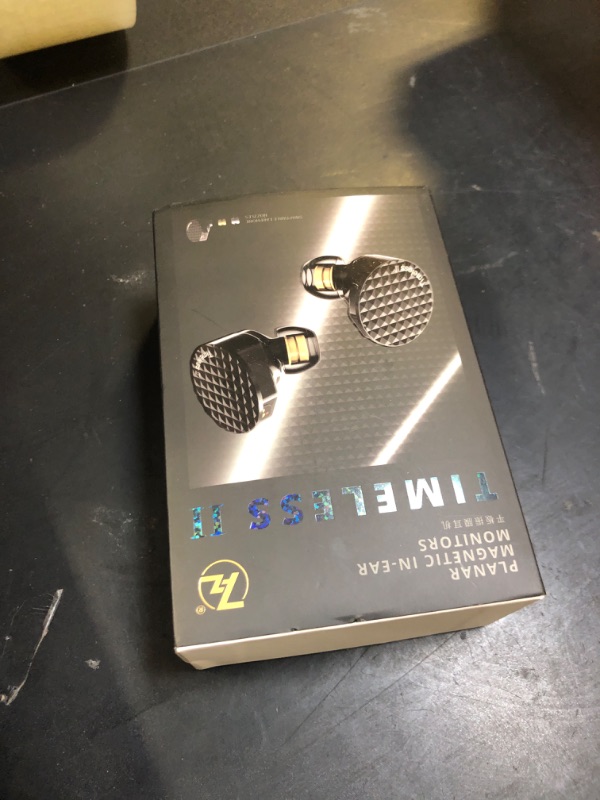 Photo 1 of Linsoul 7Hz Timeless II in Ear Monitor, Upgraded 14.5mm Planar Magnetic Driver IEM, Wired Earbuds, with Tunable Nozzle and 7N OCC IEM Cable for Musician Audiophile (Timeless II)