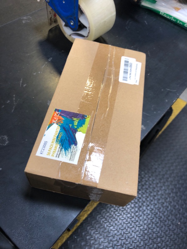 Photo 1 of KATA 56pcs Pyramid Stands Painter's Painting Stands, Mini Cone Paint Stands for Canvas and Door Risers Support, Painting Pyramids