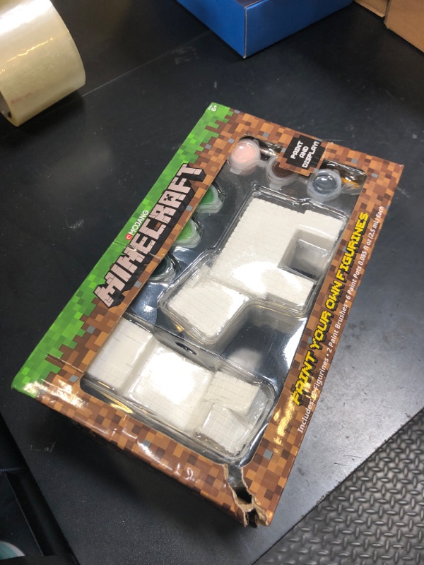 Photo 1 of Innovative Designs Minecraft Paint Your Own Figurines Arts and Crafts Set for Boys and Girls