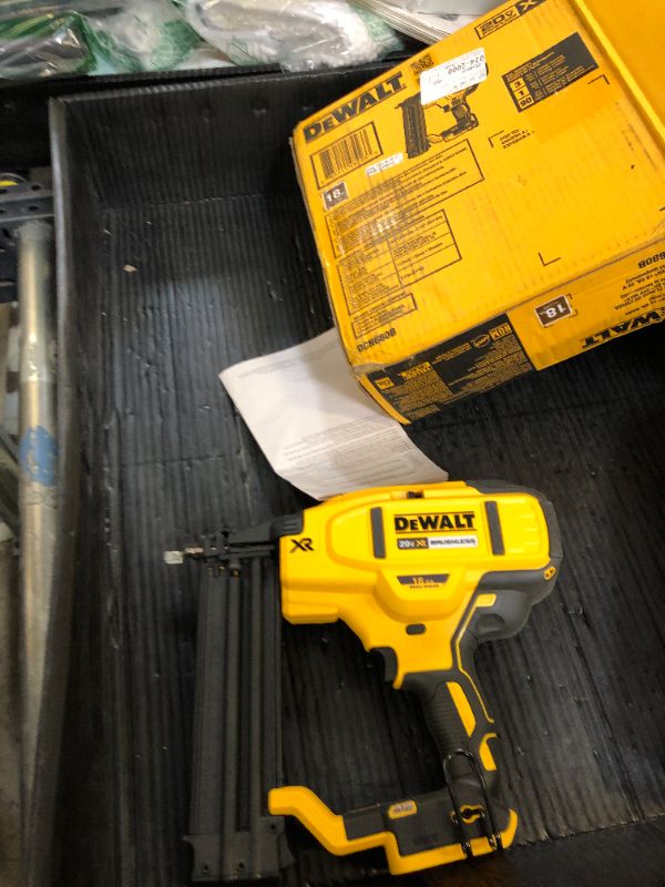 Photo 1 of DEWALT DCN680B 20V MAX* XR® 18 GA Cordless Brad Nailer (Tool Only)
