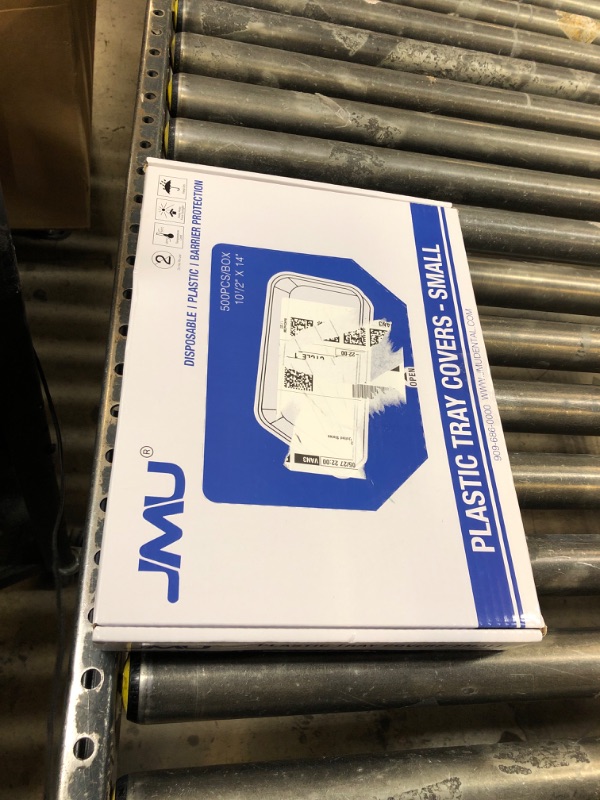 Photo 1 of JMU 500pcs Dental Tray Covers, 10.5" x 14", Disposable Plastic Tray Sleeves Fit for Ritter Size B Trays
