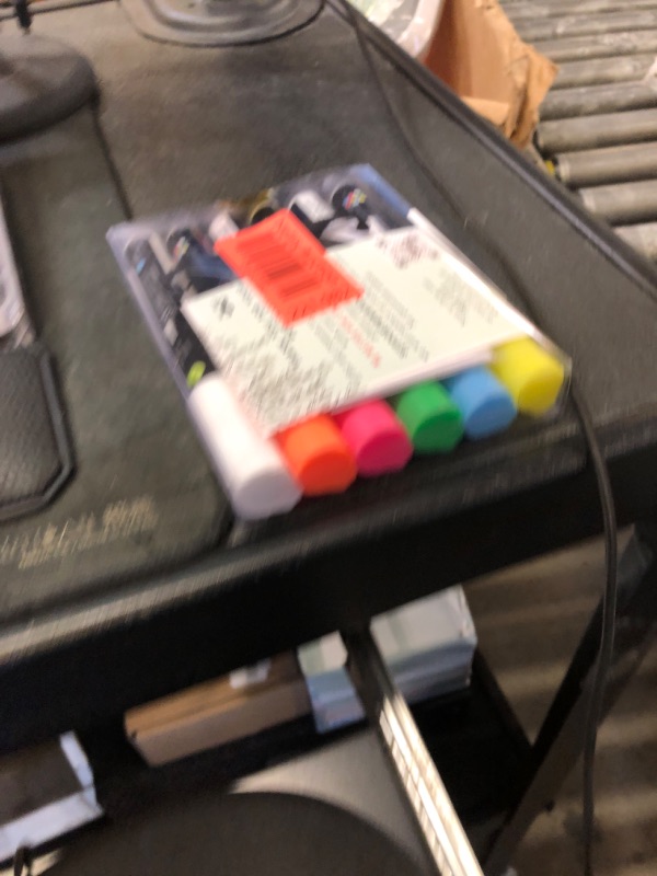 Photo 1 of Mr. Pen- Liquid Chalk Markers for Blackboard, 6 Pack, Dual Tip, Vibrant Colors, 8 Labels, Chalkboard Markers, Chalk Pens