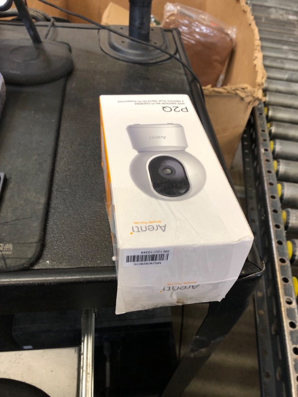Photo 1 of ARENTI 5G Security Camera Indoor, 4MP Pet Camera with Speaker for Dog/Cat, Baby Monitor with Phone App, Dual-Band WiFi, Auto Tracking, Super Night Vision, 2-Way Talk, Cloud & SD Card Storage