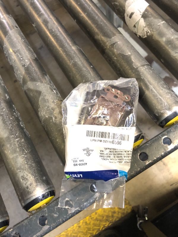 Photo 1 of Leviton 40539-MB Midsize Video Wall Jack, F Connector, Brown