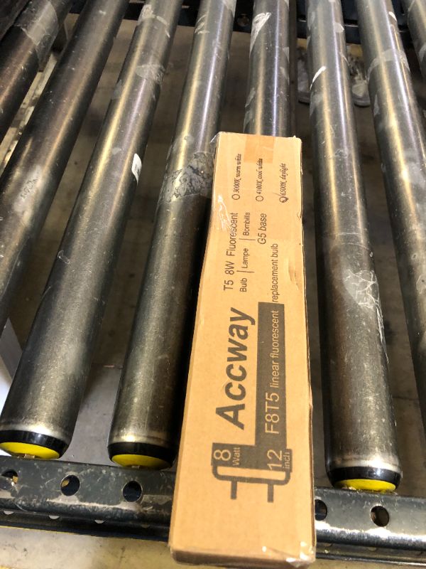 Photo 1 of Accway (6 Pack) F8T5/DL 6500K 12’’ Linear Fluorescent Light Bulb, 8W Day Light T5 Tube, F8T5/D Bright White Lamp G5 Base Replacement for Under Cabinet Light, RV, Closet