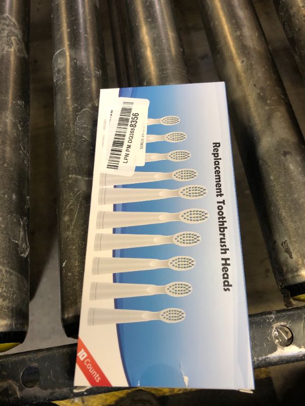 Photo 1 of 10 Pack Toothbrush Heads, Electric Toothbrush Replacement Heads Compatible with Fairywill Electric Toothbrush FW-507/508/515/551/917/959/2011/D1/D3/D7/D8 White 10Pack