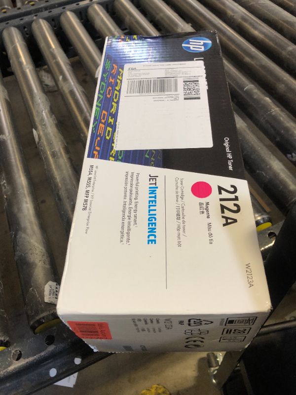 Photo 1 of HP 212A Magenta Toner Cartridge | Works with HP Color LaserJet Enterprise M554, M555 Series, HP Color LaserJet Enterprise MFP M578 Series | W2123A