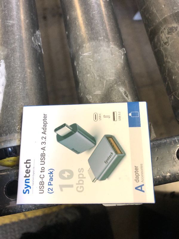 Photo 1 of Syntech USB C to USB Adapter (2 Pack), 10Gbps USB3.2 Gen 2 Fit Side by Side, Type C Male to A 3.2 Female Adapter Compatible with iPhone 16 Pro Max/iPad/iMac/MacBook Pro and Thunderbolt 4/3 Devices
