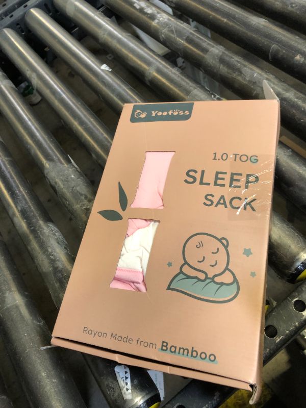 Photo 1 of Yoofoss Rayon Made from Bamboo Baby Sleep Sack 18-24 Months 1.0 Tog Baby Wearable Blanket, Super Soft Infant Toddler Sleeping Sack 2-Way Zipper