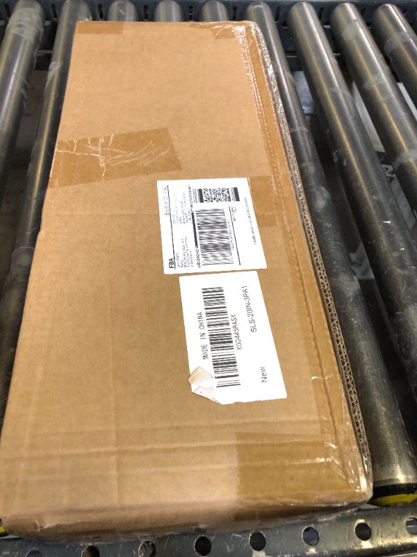 Photo 1 of Countertop Support Bracket 20 Inch 3 Pack Countertop Bracket for Granite 3/8" Thick 20"x8"x2.5" Heavy Duty L Brackets Shelf Brackets Metal Corbels for Quartz/Granite/Wood/Concret/ Laminate Countertops