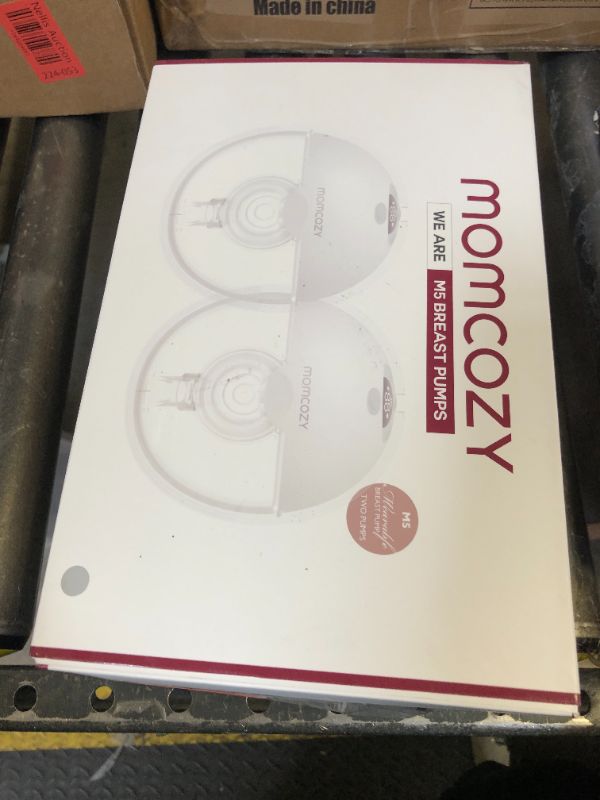 Photo 1 of Momcozy Breast Pump, Double-Sealed Flange for Comfort - 24mm, 2 Pack Ash Gray
