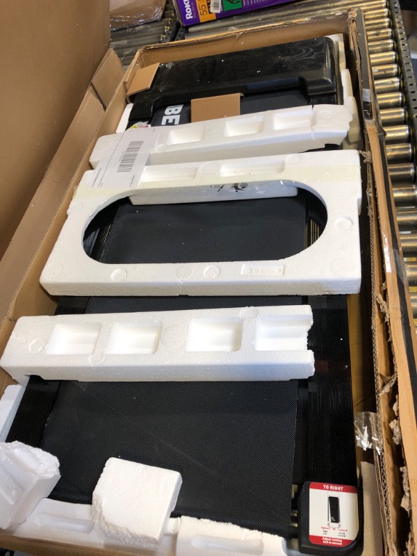 Photo 1 of TRAILVIBER Walking Pad Treadmill with 12% 9-Level Auto Incline, 450 lbs Capacity and RGB LED Screen Under Desk Treadmill with Auto Incline and Hiking Mode, Compact Treadmills for Home Small/Office