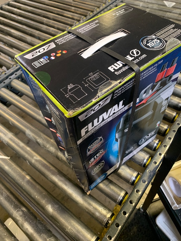 Photo 1 of Fluval 207 Perfomance Canister Filter - for Aquariums Up to 45 Gallons - Aquarium Canister Filter