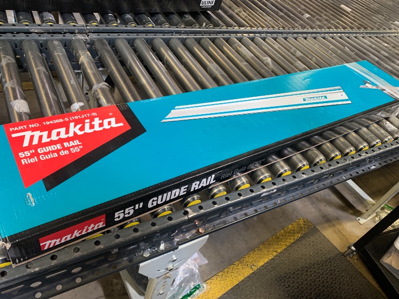 Photo 1 of Makita SP6000J1 6-1/2" Plunge Circular Saw Kit, with Stackable Tool case and 55" Guide Rail, Blue