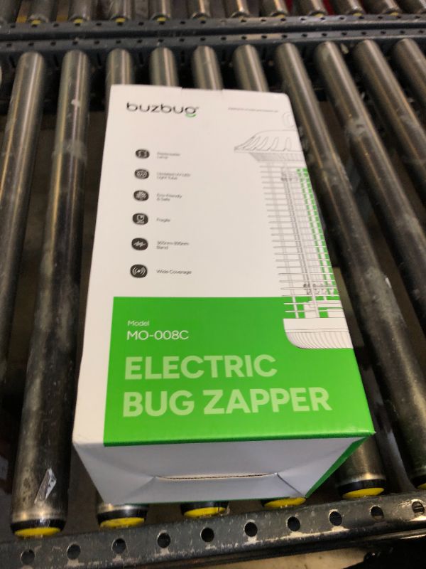 Photo 1 of Buzbug LED Bug Zapper Indoor Outdoor, 10 Years Lifespan, 6.5ft Power Cord, IPX4 Waterproof, High-Voltage, Mosquito Zapper, Fly Trap Mosquito Trap, Fly Killer Fly Zapper -MO008C