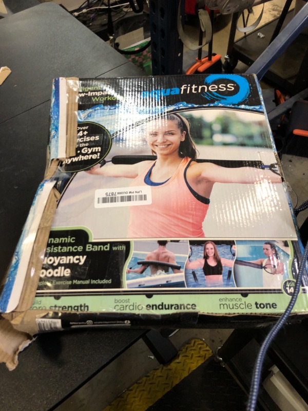 Photo 1 of Aqua Leisure Fitness Dynamic Resistance Band - Water Exercise - Pool Workout - Fitness Noodle - Length 34"