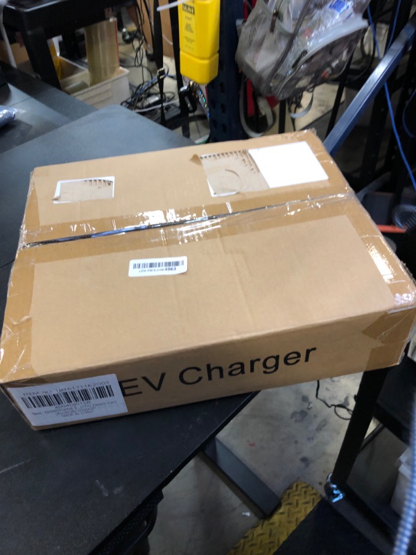 Photo 1 of ENERGYGENIE EV Charger, 16Amp 110V/240V Portable Level 1 Level 2 Electric Vehicle Charging Station with NEMA 6-20 Plug & NEMA 5-15 Adapter for J1772 Electric Cars
