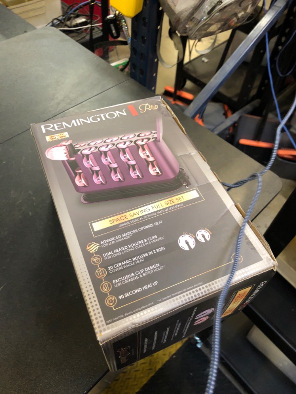 Photo 1 of Remington Pro Hair Setter Hot Rollers, Curlers With Thermaluxe Advanced Thermal Technology