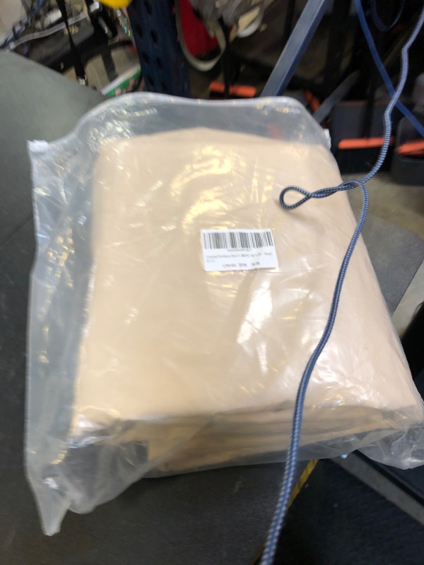 Photo 1 of Universal Doubleton Steel Pergola Replacement Cover for Pergola Structures L-PG080PST, 85''x 208'' (Beige)