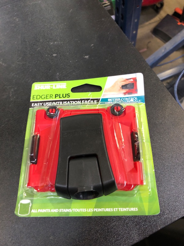 Photo 1 of Shur-Line 2006559 Edger Plus Premium Paint Edger Depth -1.875", Width - 5.75", Height-6.5" Red and Black 1 each