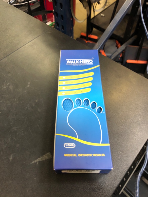 Photo 1 of Plantar Fasciitis Feet Insoles Arch Supports Orthotics Inserts Relieve Flat Feet, High Arch (Mens 8-8 1/2 | Womens 10-10 1/2)