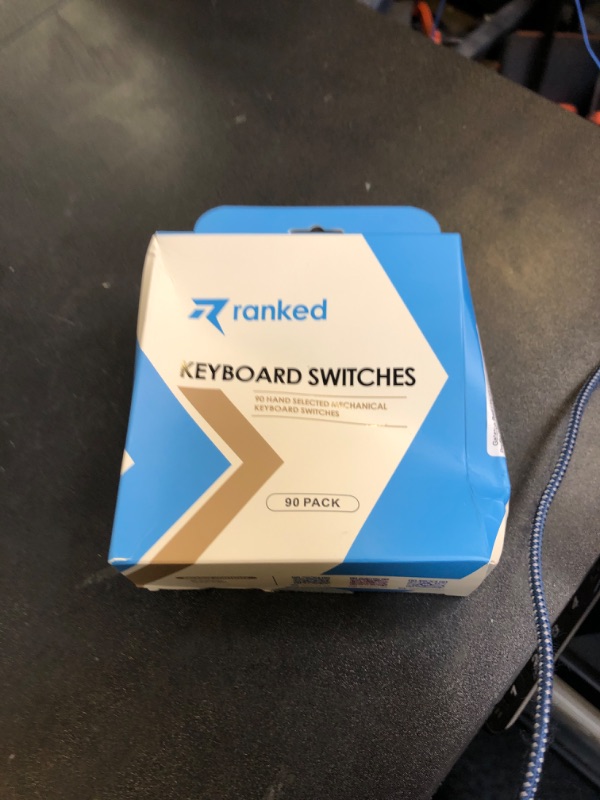 Photo 1 of Gateron Ks-33 Low Profile v2 Key Switches for Mechanical Gaming Keyboards | Plate Mounted (Gateron Red, 90 Pcs)