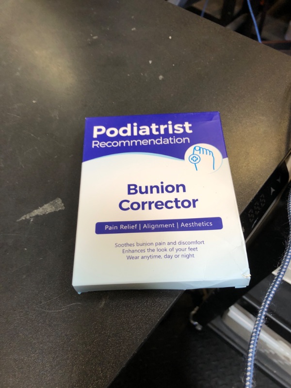 Photo 1 of Habioer Bunion Corrector for Women and Men, Breathable Big Toe Straightener, Bunion Relief Splint & Pad, Comfortable for Day/Night Use, Fit for R/L, Washable