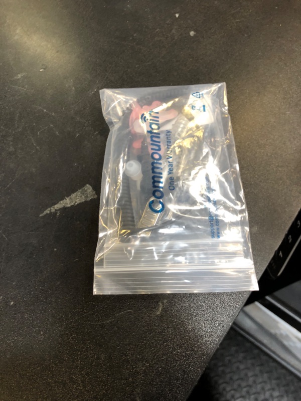 Photo 1 of commountain 3.5mm Listen Only Earpiece Compatible with Speaker Mic, Acoustic Tube Receive Only Headset with 3 Earmolds, for Police Security and Law Enforcement Use