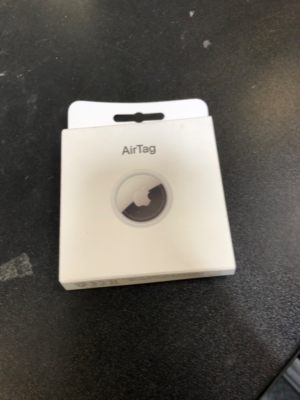 Photo 1 of Apple AirTag. Keep Track of and find Your Keys, Wallet, Luggage, Backpack, and More. Simple one-tap Set up with iPhone or iPad