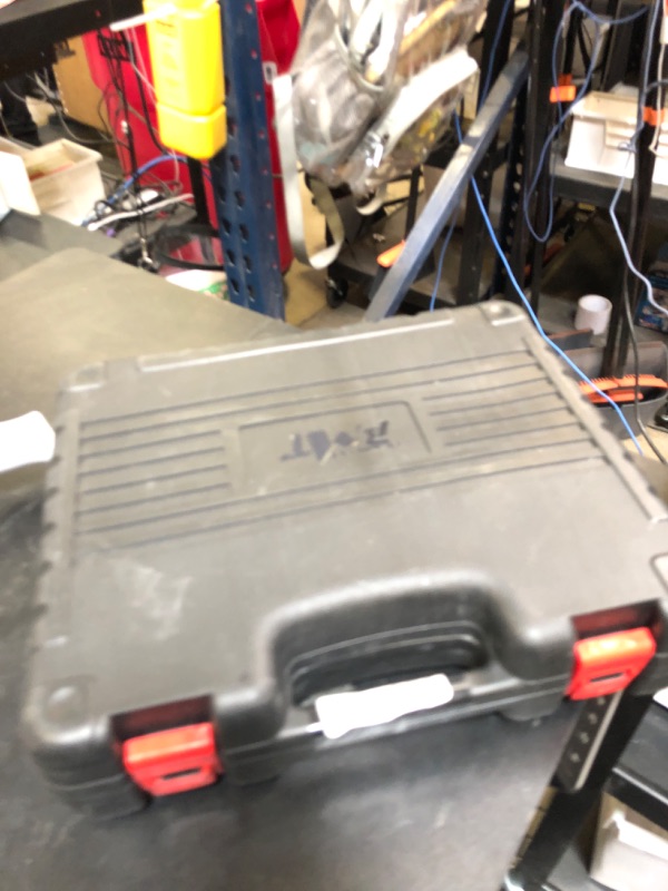 Photo 1 of PB Motor Tech 4-Way AC Manifold Gauge Set for R22, R134A, R410A Refrigerants, with Quick Couplers, Adapters, Puncturing Can Tap Tools for AC Maintenance, Includes EV Cotton Lining and Storage Case