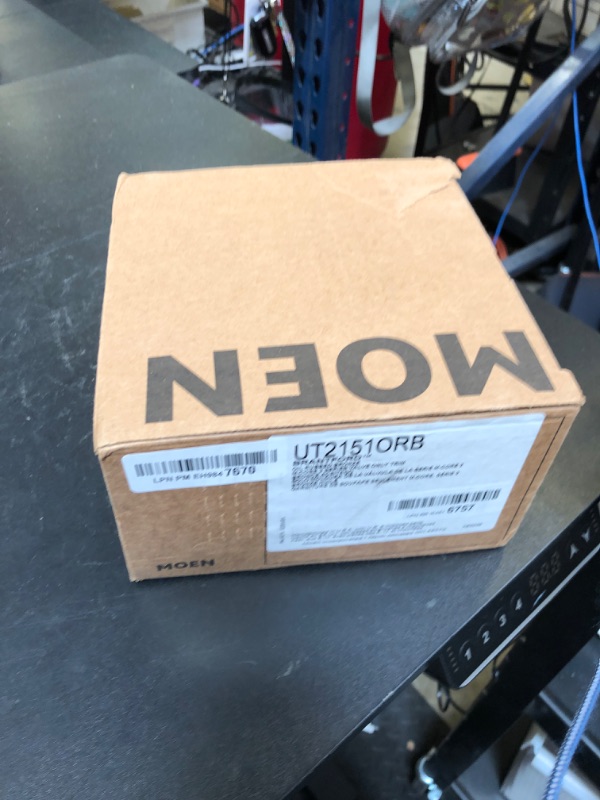 Photo 1 of Moen UT2151ORB Brantford M-CORE 2-Series 1-Handle Shower Trim Kit, Valve Required, Oil Rubbed Bronze