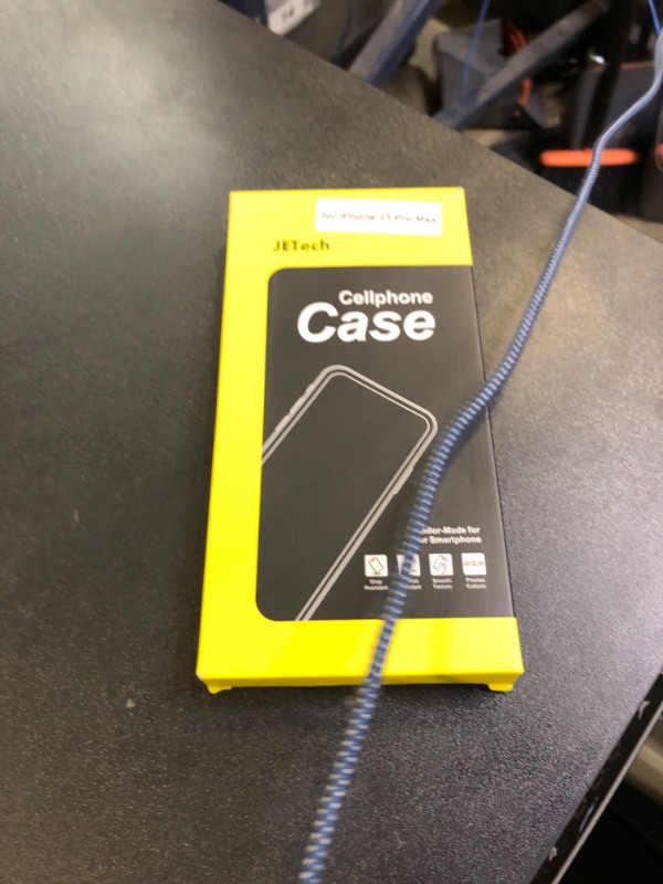 Photo 1 of JETech Case for iPhone 13 Pro Max 6.7-Inch, Non-Yellowing Shockproof Phone Bumper Cover, Anti-Scratch Clear Back (Clear)