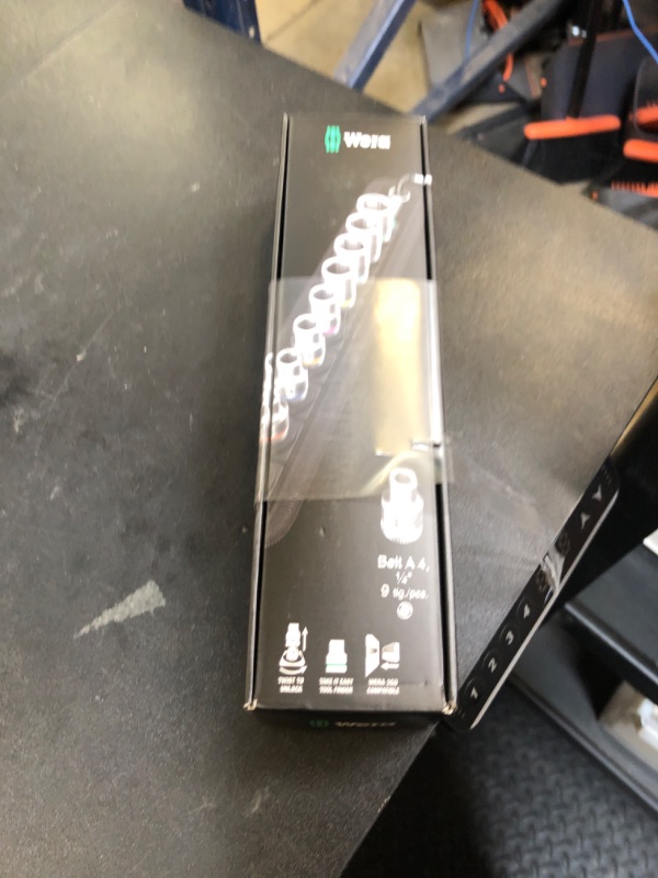 Photo 1 of Belt 4 sock set 1/4" drv 9 pieces