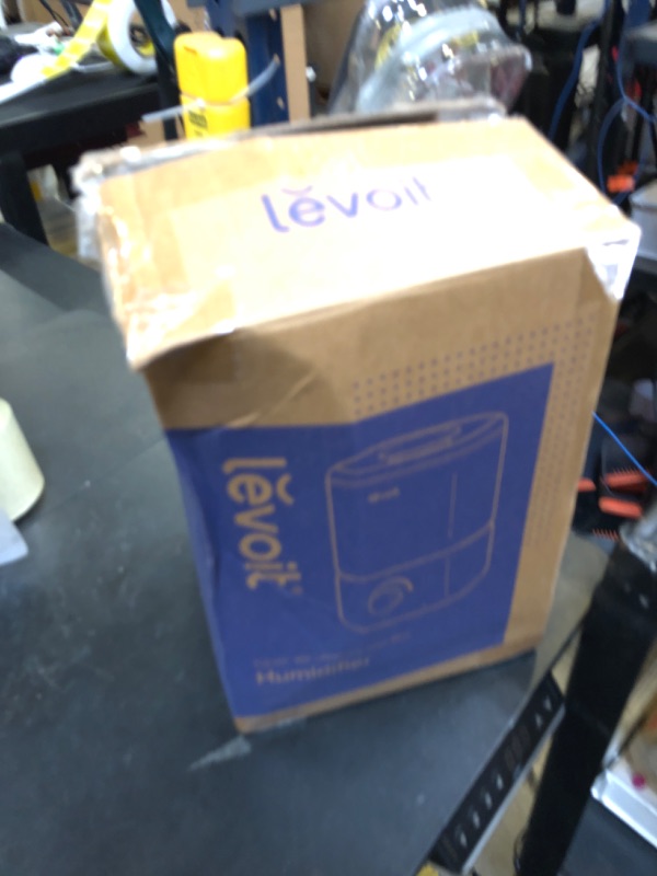 Photo 1 of LEVOIT Top Fill Humidifiers for Bedroom, 2.5L Tank for Large Room, Easy to Fill & Clean, 28dB Quiet Cool Mist Air Humidifier for Home Baby Nursery & Plants, Auto Shut-off and BPA-Free for Safety, 25H