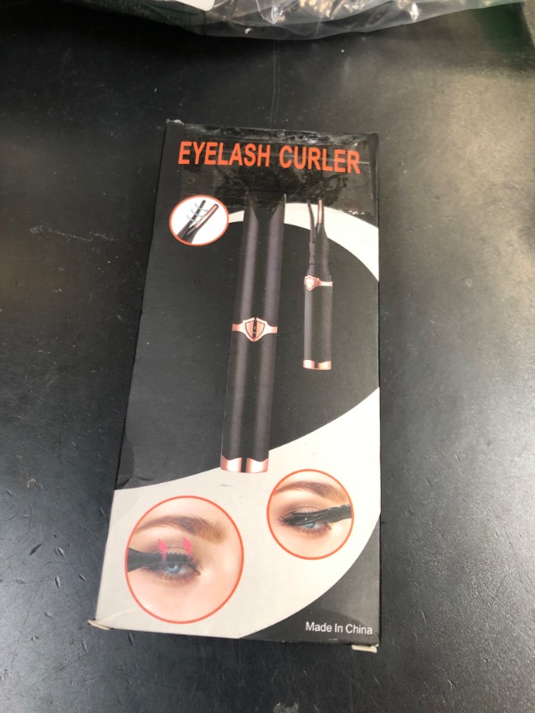 Photo 1 of Heated Eyelash Curler - Fast Heat up in 8s - 3 Heat Modes with USB Rechargeable - Electric Eyelash Curler - Natural Curling 24 Hours Long Lasting, Anti-Burn Eyelid, Black CA