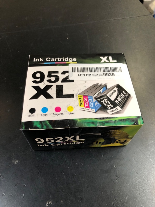 Photo 1 of 952XL Ink Cartridges Combo 4 Pack Replacement for HP 952 952XL Printers Ink Compatible HP Color Officejet Pro 7740 7720 8210 8216 8702 8710 8720 8740 8715 8725 8730 8700 7730 Black Cyan Magenta Yellow