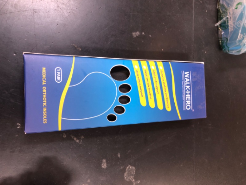 Photo 1 of Plantar Fasciitis Feet Insoles Arch Supports Orthotics Inserts Relieve Flat Feet, High Arch (Mens 8-8 1/2 | Womens 10-10 1/2)