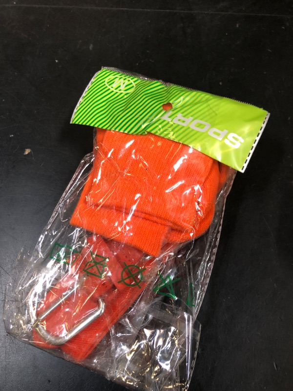 Photo 1 of Baseball Socks and Belt Combo for Youth Adult - Softball Socks and Belt for Boys and Grils (Orange)