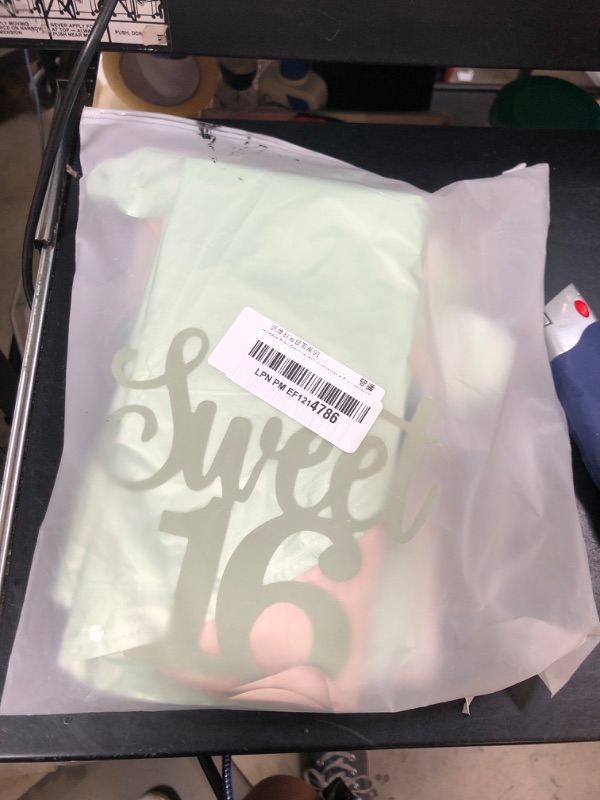 Photo 1 of Sweet 16 Party Decorations, Sage Green 16th Birthday Decorations for Girls- Sweet 16 Birthday Banner, Sash, Cake Topper, Olive Green Balloons Decor, Sweet 16 Gifts for Her Birthday Party Supplies